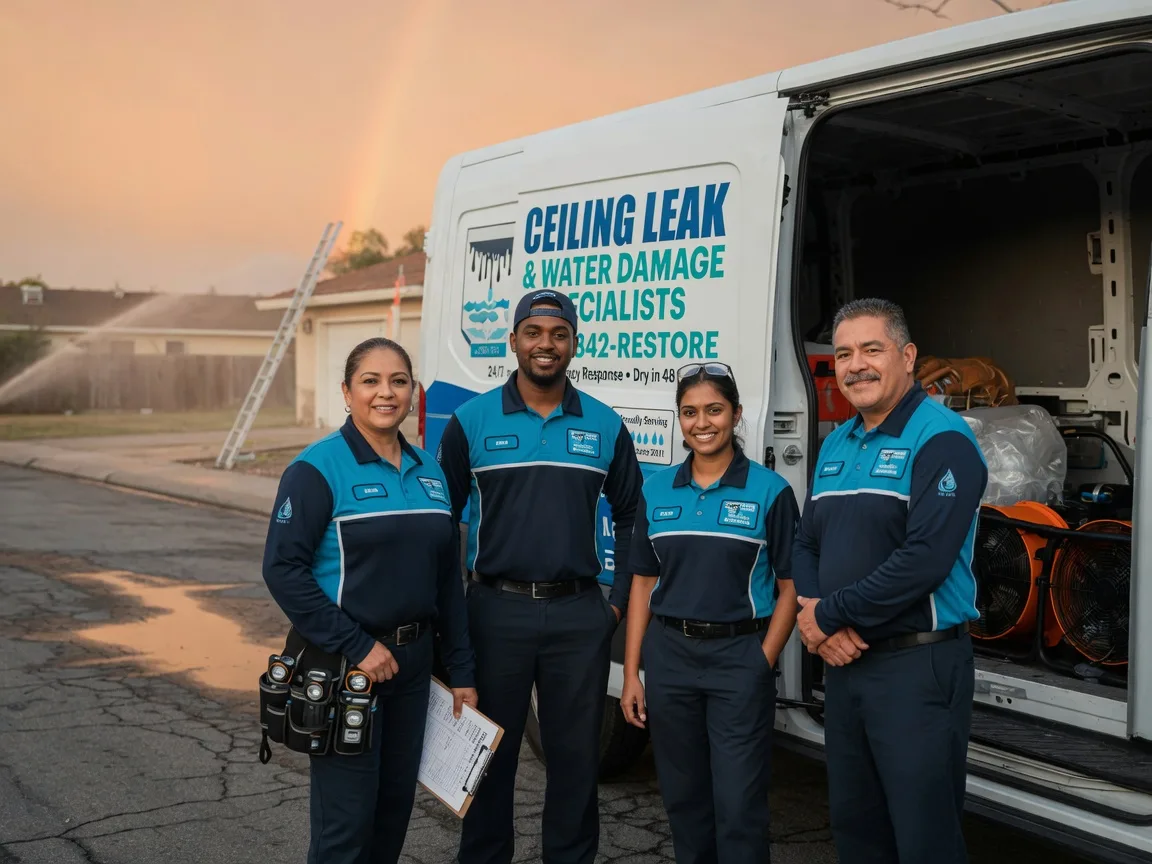 Ceiling Leak Cleanup company in Chimney Rock, NC